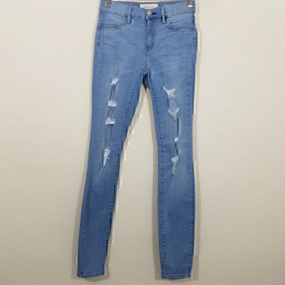 PacSun Jegging Distressed Stretch Jeans Size 24